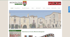 Desktop Screenshot of monpazier.fr